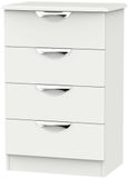Camden Grey 4 Drawer Midi Chest