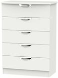 Camden Grey 5 Drawer Chest