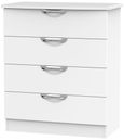 Camden White Matt 4 Drawer Chest