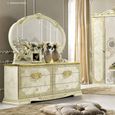 Leonardo Dresser - Double - Ivory Gloss and Gold