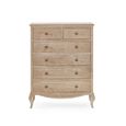 Camille Chest of Drawers - 4+2 Drawer - French Style - Oak