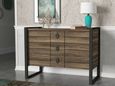 Clearance - Lorena Walnut and Black Chest