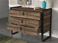 Clearance - Lorena Walnut and Black Chest