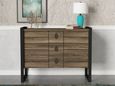 Clearance - Lorena Walnut and Black Chest