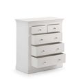 Clermont Chest of Drawers - 3+2 Drawer - White