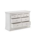 Clermont Chest of Drawers - 4+3 Drawer - White