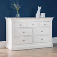 Clermont Chest of Drawers - 4+3 Drawer - White