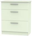 Contrast Cream 3 Drawer Deep Chest