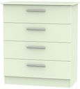 Contrast Cream 4 Drawer Chest