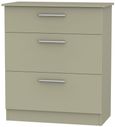 Contrast Mushroom 3 Drawer Deep Chest
