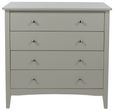 Como Grey Painted 4 Drawer Chest