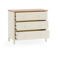 Coxmoor Chest of Drawers - 3 Drawer - Ivory