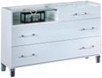 Cristal White Marble Italian 3 Drawer Dresser