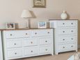 Capri White 4 Drawer Chest