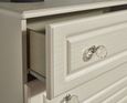 Crystal Cashmere 4 Drawer Chest