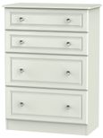 Crystal Cashmere 4 Drawer Deep Chest
