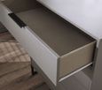 Diego Grey 3 Drawer Small Chest