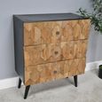 Chest - 3 Drawer - Wooden - Wood