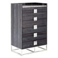 Elliot Chest - 5 Drawer - Tall - Marble and Wooden - Variation Available