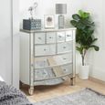 Elysee Chest - Multi Drawer - Mirrored