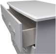 Eve Grey 3 Drawer Small Chest