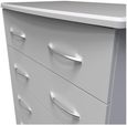 Eve Grey 4 Drawer Chest