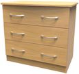 Eve Oak Effect 3 Drawer Small Chest