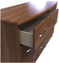 Eve Walnut Effect 6 Drawer Midi Dresser