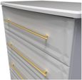Faye Grey 4 Drawer Chest