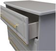 Faye Grey Ash 3 Drawer Small Chest