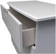 Flora Grey 3 Drawer Small Chest