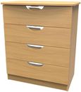 Flora Oak Effect 4 Drawer Chest