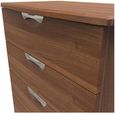 Flora Walnut Effect 4 Drawer Chest