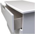Flora White 3 Drawer Small Chest