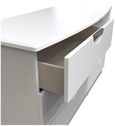 Flora White 6 Drawer Midi Dresser