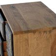 Galach Chest - Black Mango Wood - Painted - 4 Drawer