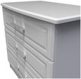 Gina Grey 3 Drawer Small Chest