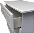 Gina Grey 3 Drawer Small Chest