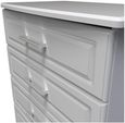 Gina Grey 4 Drawer Chest
