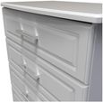 Gina Grey Ash 4 Drawer Chest