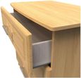 Gina Oak Effect 3 Drawer Small Chest