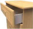 Gina Oak Effect 4 Drawer Chest