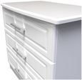 Gina White 3 Drawer Small Chest