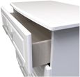 Gina White 3 Drawer Small Chest