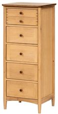 Grace Natural Oak 5 Drawer Chest