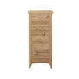 Hampstead Tall Chest - 5 Drawer - Rustic Oak 