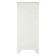 Hendra Tall Chest - 7 Drawer - White Wood