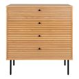 Kyoto Chest - 4 Drawer - Oak