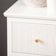 Lindon Chest - 2+2 Drawer - Frosty White