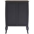 Loire Chest - 4 Drawer - Dark Grey